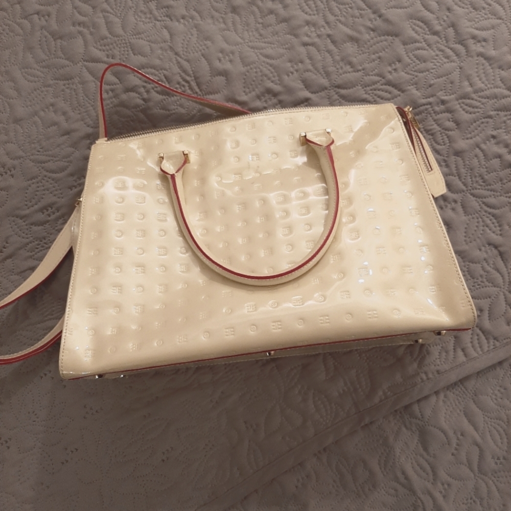 Arcadia Patent Leather Tote Bag
